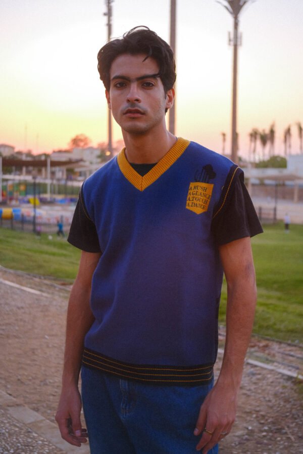 Mia & Sebastian's Jacquard Knitted Vest