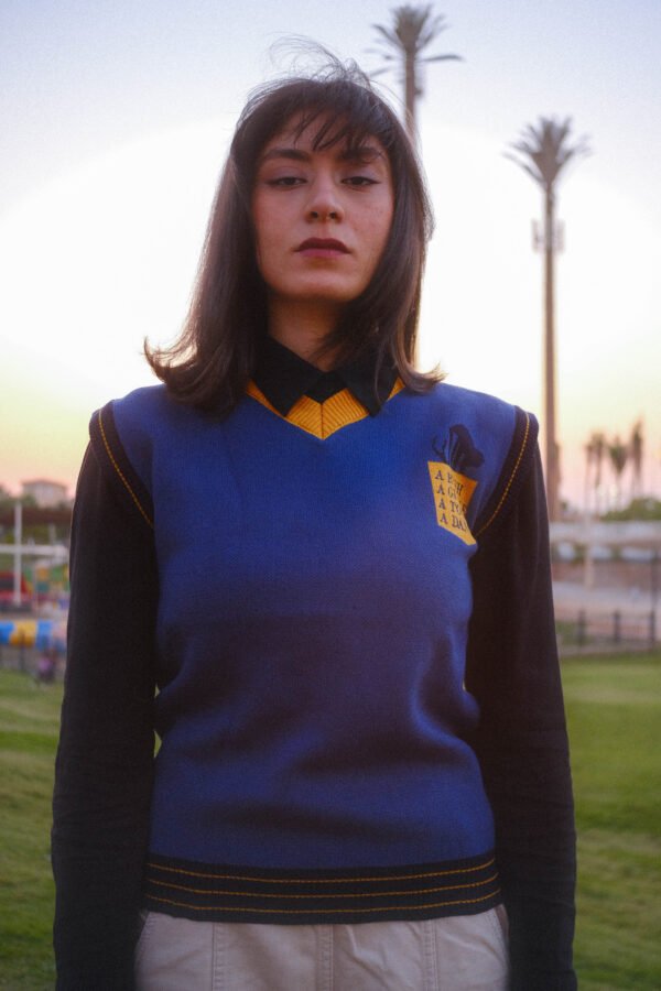 Mia & Sebastian's Jacquard Knitted Vest