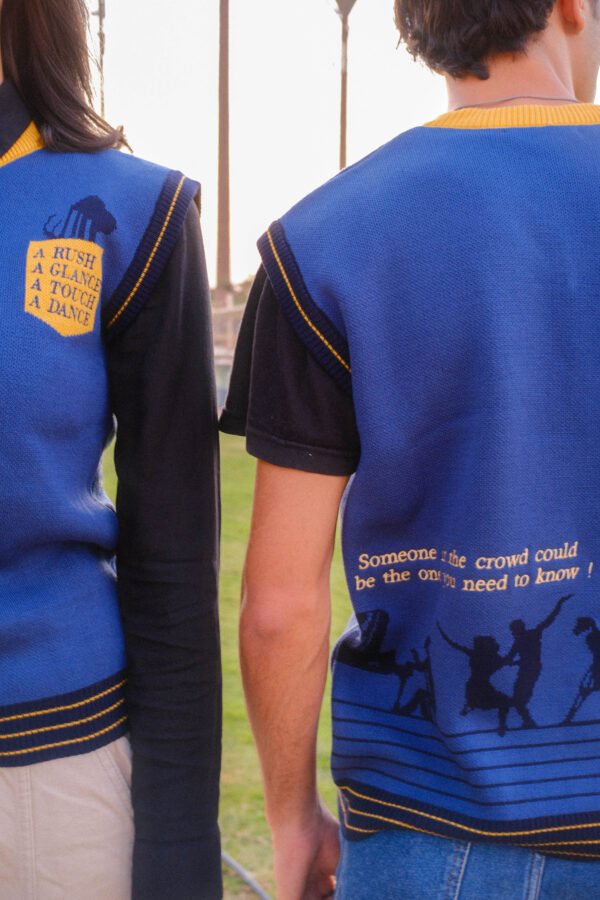 Mia & Sebastian's Jacquard Knitted Vest