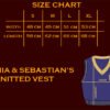 Mia & Sebastian's Jacquard Knitted Vest